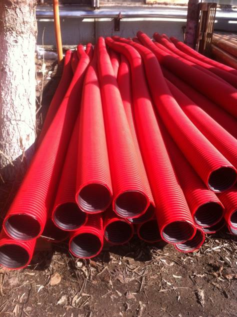 Защитные гофрированные трубы в Саратове Защитные гофрированные трубы